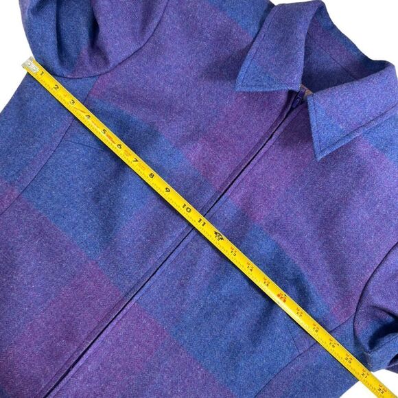 TRIONA DESIGN DONEGAL HANDWOVEN IRELAND WOOL ZIPPERED JACKET - Picture 9 of 12